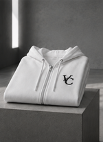 VC Zip Hoodie – Vit